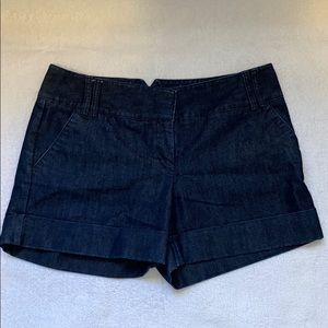 EXPRESS Denim Cuffed Shorts